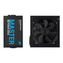Блок питания 2E MASTER POWER (550W), >80, 80+ White, 120mm, 1xMB 24pin(20+4), 1xCPU 8pin(4+4), 3xMolex, 5xSATA, (2E-MP550-120APFC) - 1