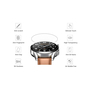 Стекло защитное Drobak glass-film Ceramics Honor MagicWatch 2 42mm (313145) - 1