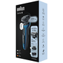 Электробритва Braun Series 6 61-B1500s BLUE / BLACK - 9