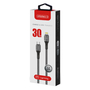 Дата кабель Type-C to Lightning 1.2m CBGPD30WTL1 30W grey Intaleo (1283126518089) - 1