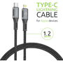 Дата кабель Type-C to Lightning 1.2m CBGPD30WTL1 30W grey Intaleo (1283126518089) - 2