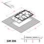 Варочная поверхность Weilor GM 306 SS - 10 Варочная поверхность Weilor GM 306 SS - 10