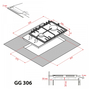 Варочная поверхность Weilor GG 306 WH - 10 Варочная поверхность Weilor GG 306 WH - 10