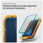 Стекло защитное Spigen Apple Iphone 14 Pro Max Glas tR Align Master FC (2 Pack), Blac (AGL05204) - 4