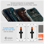 Стекло защитное Spigen Apple Iphone 14 Pro Max Glas tR EZ Fit (2 Pack), Clear (AGL05202) - 1