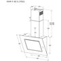 Вытяжка кухонная Pyramida ANR-F 60 S (1150) GWH - 7