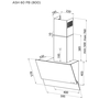 Вытяжка кухонная Pyramida ASH 60 PB (800) GIV - 3