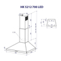 Вытяжка кухонная Minola HK 5212 BR 700 LED - 10