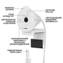 Веб-камера Logitech Brio 300 FHD White (960-001442) - 5