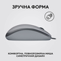 Мышка Logitech M110 Silent USB Mid Gray (910-006760) - 4