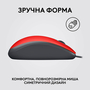 Мышка Logitech M110 Silent USB Red (910-006759) - 4