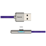 Дата кабель USB 3.1 AM to Lightning 2.0m CAL7C 1.5A 90 Purple Baseus (CAL7C-B05) - 2