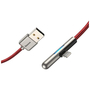 Дата кабель USB 3.1 AM to Lightning 2.0m CAL7C 1.5A 90 Red Baseus (CAL7C-B09) - 1