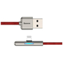 Дата кабель USB 3.1 AM to Lightning 2.0m CAL7C 1.5A 90 Red Baseus (CAL7C-B09) - 2