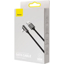 Дата кабель USB 3.1 AM to Type-C 1.0m CATCS 66W 90 Legend Series Elbow Black Baseus (CATCS-B01) - 3