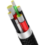 Дата кабель USB 3.1 AM to Type-C 1.0m CATCS 66W 90 Legend Series Elbow Black Baseus (CATCS-B01) - 10