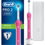 Электрическая зубная щетка Oral-B PRO2 2500 D 501.513.2 X Pink Cross Action - 1