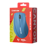 Мышка Canyon M-05 USB Light Blue (CNE-CMS05BX) - 3 Мышка Canyon M-05 USB Light Blue (CNE-CMS05BX) - 3