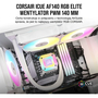 Кулер для корпуса Corsair AF140 RGB Elite White (CO-9050159-WW) - 3