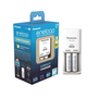 Зарядное устройство для аккумуляторов Panasonic Compact Charger + Eneloop 2AA 2000 mAh (K-KJ50MCD20E) - 1