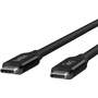 Дата кабель USB4 USB-C to USB-C 0.8m 40Gbps 100W Black Belkin (INZ001BT0.8MBK) - 4