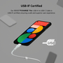 Дата кабель USB 2.0 AM to Type-C 2.0m white Belkin (CAB008BT2MWH) - 10