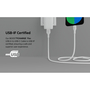 Дата кабель USB 2.0 AM to Type-C 2.0m white Belkin (CAB008BT2MWH) - 11