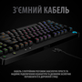 Клавиатура Logitech G PRO Mechanical Gaming USB Black (920-009392) - 5