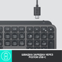 Клавиатура Logitech MX Keys Advanced for Business Wireless Illuminated UA Graphite (920-010251) - 3