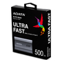 Накопитель SSD USB 3.2 500GB ADATA (AELI-SE880-500GCGY) - 6