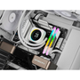 Модуль памяти для компьютера DDR5 32GB (2x16GB) 6000 MHz Vengeance RGB White Corsair (CMH32GX5M2B6000C40W) - 3