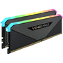 Модуль памяти для компьютера DDR5 64GB (2x32GB) 5600 MHz Vengeance RGB Black Corsair (CMH64GX5M2B5600C36) - 2