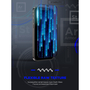 Стекло защитное Armorstandart Space Black Icon Apple iPhone 11/XR (ARM59215) - 2