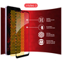 Стекло защитное Intaleo Full Glue Oppo A58 (1283126565175) - 6