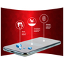 Стекло защитное Intaleo Full Glue Samsung S23 (1283126559655) - 4