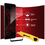 Стекло защитное Intaleo Full Glue Realme 8 Pro (1283126523274) - 3