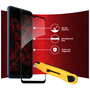 Стекло защитное Intaleo Full Glue Xiaomi Redmi 10A (1283126537813) - 3