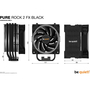 Кулер для процессора Be quiet! PURE ROCK 2 FX Black (BK033) - 6