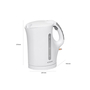 Электрочайник Bomann WK 5011 CB white (WK5011CB white) - 1