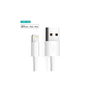 Дата кабель USB 2.0 AM to Lightning 1.2m 2.1A MFI White Choetech (IP0026-WH) - 1