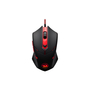 Мышка Redragon M601BA USB Black-Red + Килимок (78226) - 1