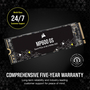 Накопитель SSD M.2 2280 1TB MP600GS Corsair (CSSD-F1000GBMP600GS) - 3