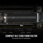 Накопитель SSD M.2 2280 1TB MP600PRO Corsair (CSSD-F1000GBMP600PRO) - 10